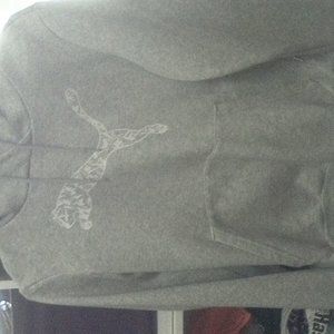 light grey hoodie